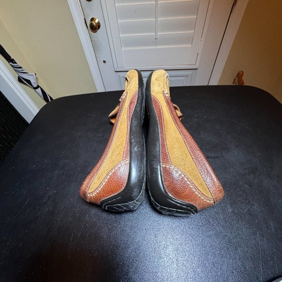 Martin Dingman size 9 suede/leather countrywear slipon driving loafers - Picture 9 of 13